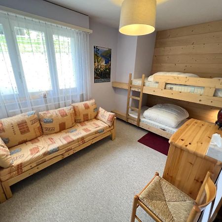 Bel appartement 3 pièces au pied des pistes de ski Crans-Montana Esterno foto